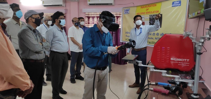 “We had very high consumption of welding consumables in our Training Centers and with the adoption of Virtual Reality technology for Skill Development , now our trainees are learning faster with almost zero use of raw materials”